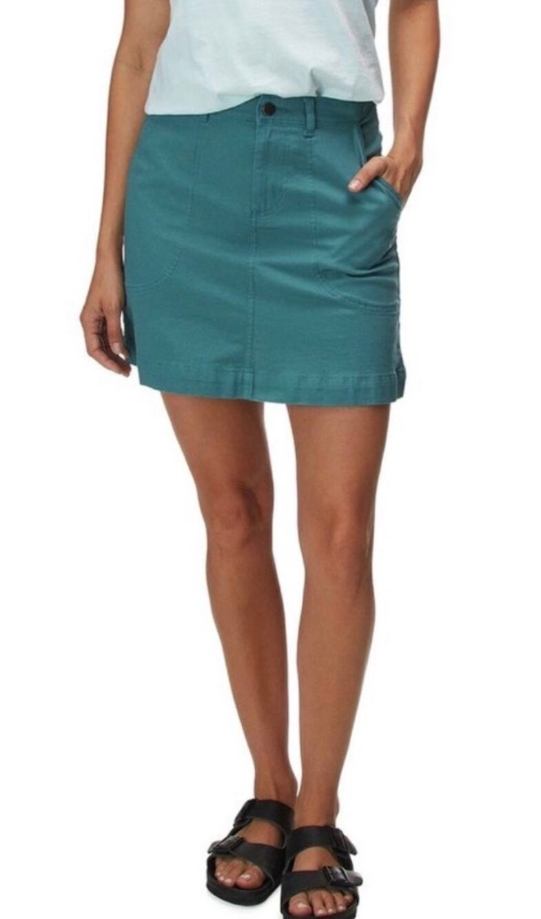 NEW Patagonia Stand Up Skirt Tasmanian Teal Size 4